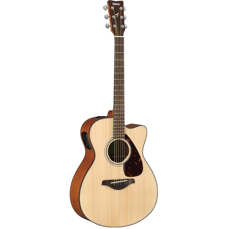 Yamaha FSX800CNT Acoustic/Electric Cutaway Guitar- Natural Gloss Finish
