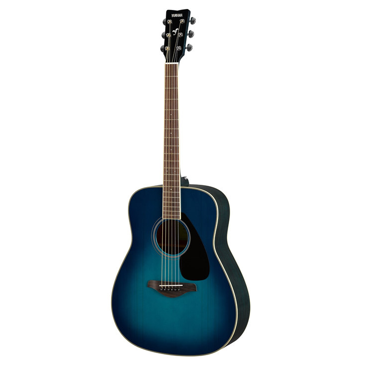 Yamaha FG820SB Acoustic Guitar- Sunset Blue Finish